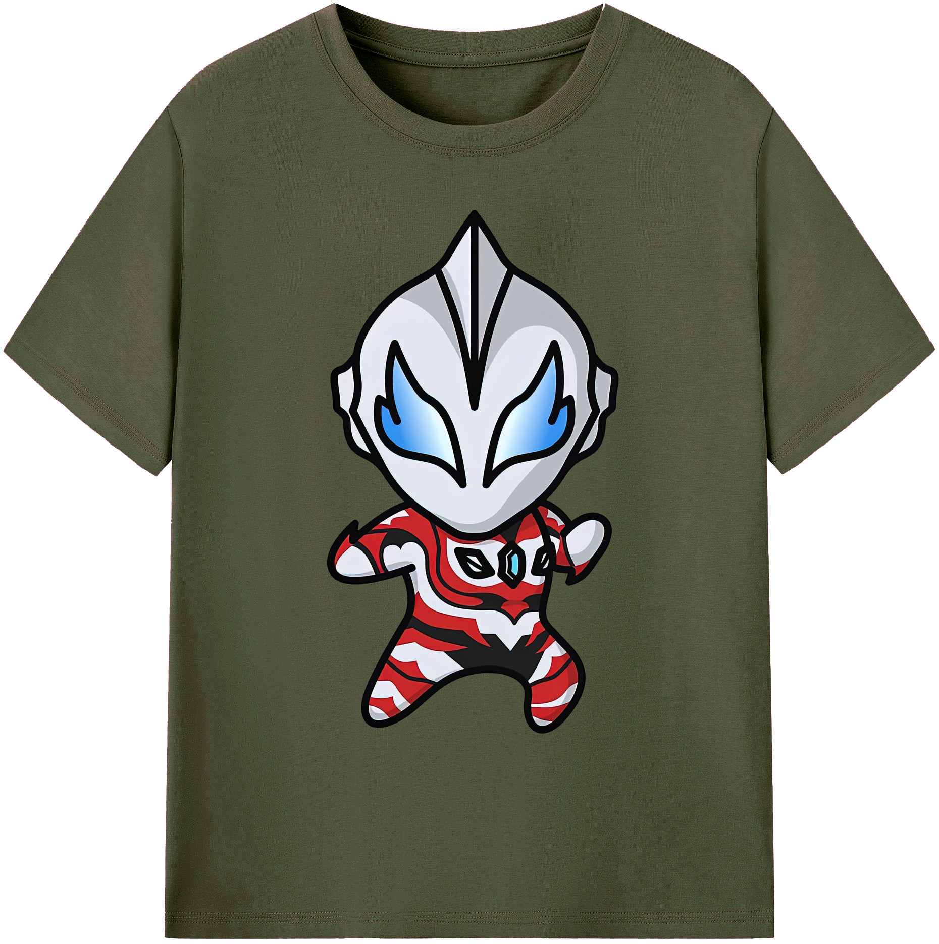 （画像用） ウルトラマン Ultraman 綿100％ メンズ半袖Tシャツ｜肌触りやわらか＆通気性